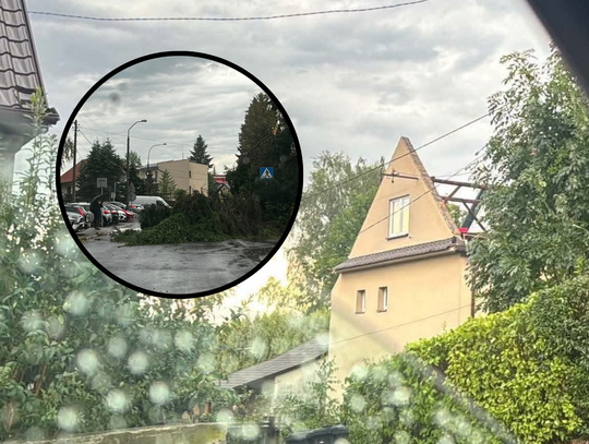 Armagedon w Dobczycach. Zerwany dach i uszkodzone budynki [ZDJĘCIA]