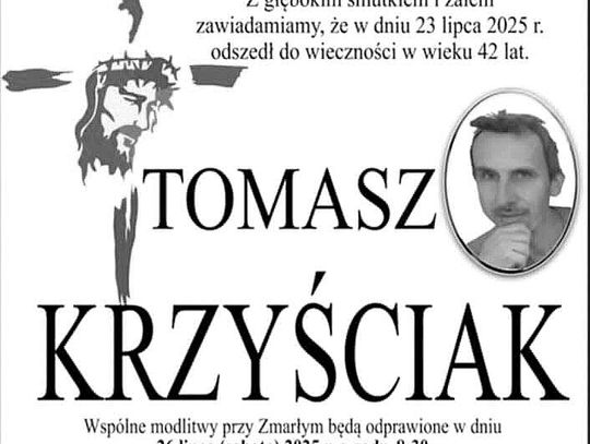 Tomasz Krzyściak, zmarł, dziennikarz, Góral Info, Rabka-Zdrój, pasja do kolei, fotoreporter, społecznik
