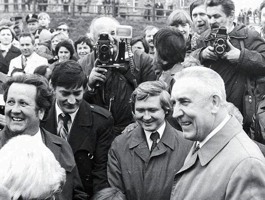 Niepublikowane wcześniej telewizjne materiały z wizyty Edwarda Gierka w Nowym Sączu w 1978 roku