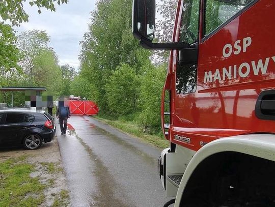 wypadek rowerowy Maniowy, zderzenie rowerzystów Maniowy, Maniowy ścieżka rowerowa wypadek, poszkodowany rowerzysta Maniowy, wypadek 24 maja Maniowy