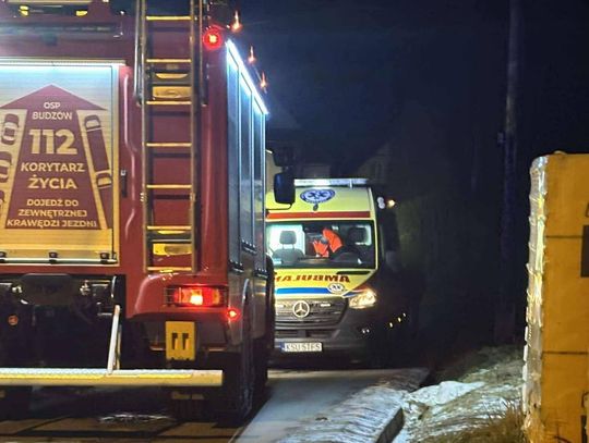 Budzów, powiat suski, nagle zatrzymanie krążenia, reanimacja, akcja ratunkowa, zatrzymanie krążenia, odzyskanie funkcji życiowych, na sygnale