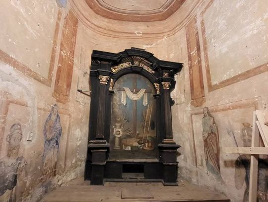 Kościół w Piekielniku, gmina Czarny Dunajec, sensacyjne odkrycie w Piekielniku, zabytek w Piekielniku, pierwotna bryła kościoła w Piekielniku