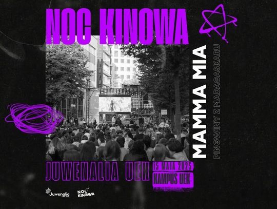 Noc Kinowa UEK 2025 - Filmowa uczta dla miłośników kina!