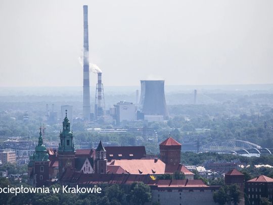 Na zdjęciu elektrociepłownia w Krakowie