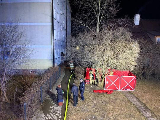 Zakopane, nocny pożar w Zakopanem, nocna tragedia w Zakopanem, staruszka zmarła w pożarze mieszkania, Podhale, powiat tatrzański, tragiczna noc pod Tatrami