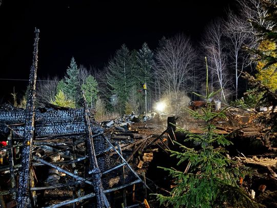 na sygnale, Restauracja Kocierz, Baciarska Chata, pożar Kocierz, pozar Kocierz, powiat wadowicki