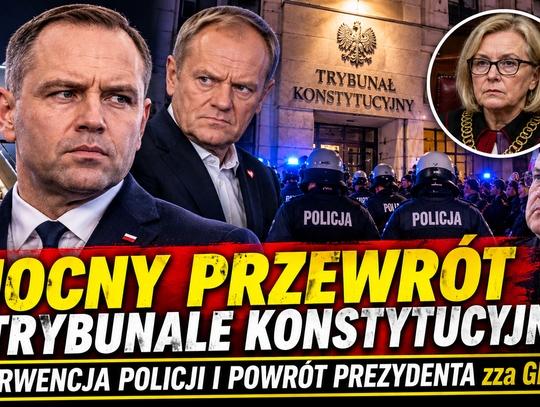 Nocny przewrót w Trybunale Konstytucyjnym. Interwencja policji i powrót Prezydenta zza granicy