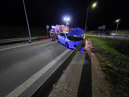 S7, Raciborowice, trasa S7, wypadek drogowy, na sygnale, akcja ratunkowa, wypadek,