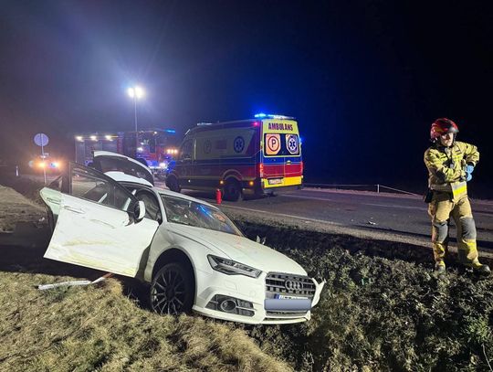 Zakopane, Witów, wypadek w Witowie, na sygnale, wypadek drogowy, straż pożarna, strażacy