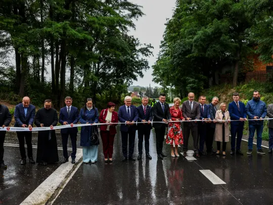 Nowa droga Radziemice – Wrocimowice oficjalnie otwarta