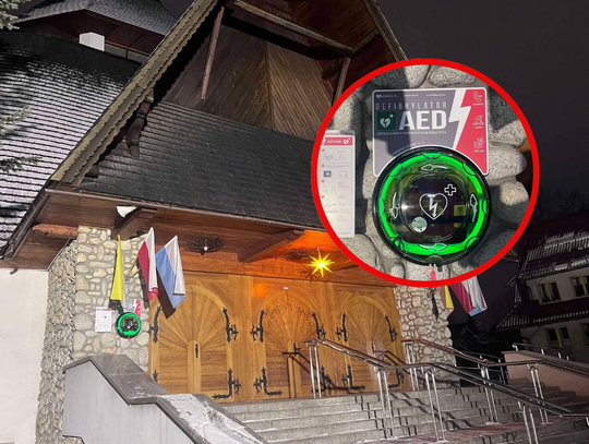 Chramcówki, Podhale, defibrylator, defibrylator na Chramcówkach, ratowanie życia, Zakopane, powiat tatrzański