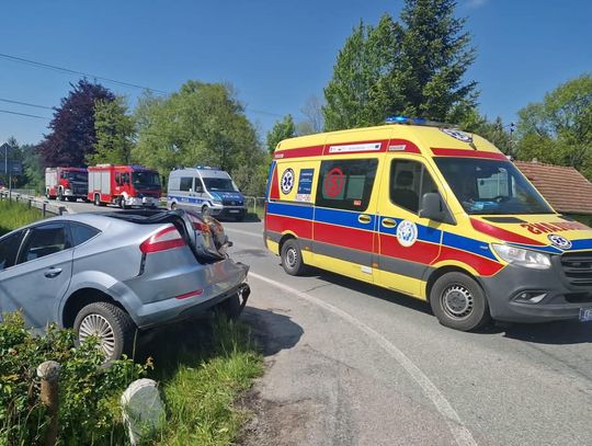 wypadek Nowy Wiśnicz, zderzenie DK75, skrzyżowanie niebezpieczne, wypadek dziecko Brzesko