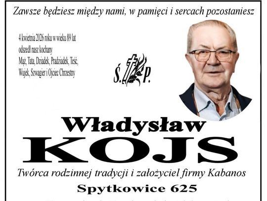 Firma kabanos, nie żyje Władysław Kojs, zmarł Władysław Kojs, firma kabanos Spytkowice, nie żyje założyciel firmy kabanos