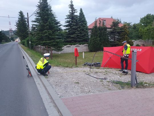 Ofiarą tragicznego wypadku w Sierczy był 39-letni motocyklista [FOTO]