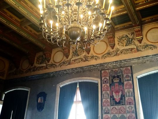 Na zdjęciu wnętrze Pałacu Wielopolskich w Krakowie