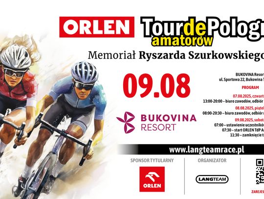 ORLEN Tour de Pologne Amatorów w Bukowinie Tatrzańskiej już 9 sierpnia
