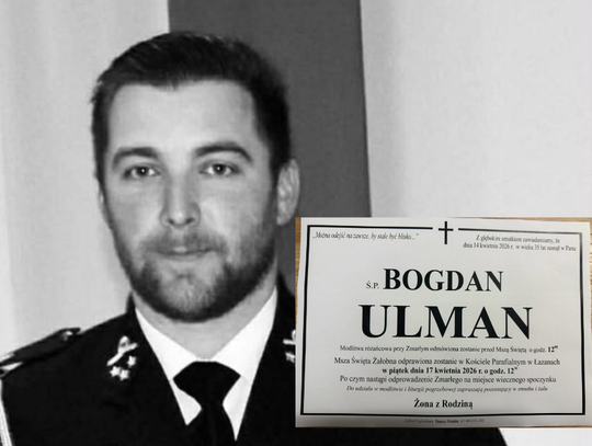 Bogdan Ulman, naczelnik OSP trąbki, naczelnik z powiatu wielickiego, tragiczny wypadek naczelnika OSP, powiat wielicki, akcja ratunkowa, Biskupice