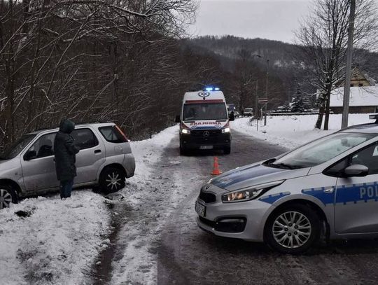 Pcim. 52-latka poważnie ranna po potrąceniu przez osobówkę