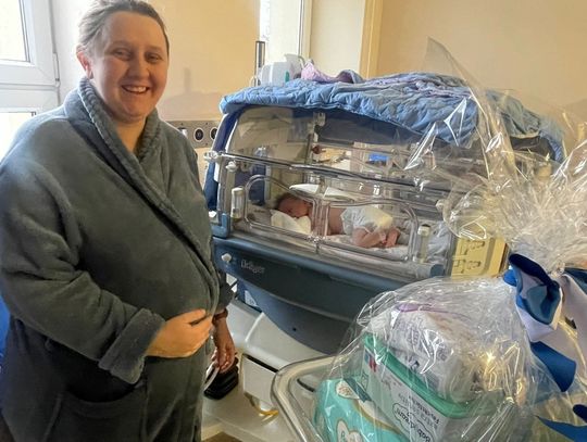 Pierwszy noworodek w Krakowie, pierwsza krakowianka 2026 roku, Kraków, Nowa Huta, narodziny dziecka, dziecko