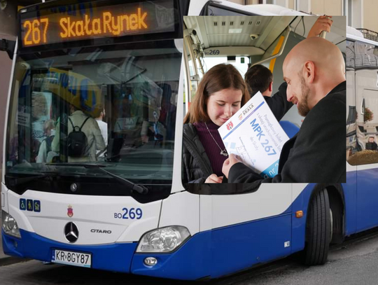 Nowa linia autobusowa numer 267 ruszyła w sobotę do Skały