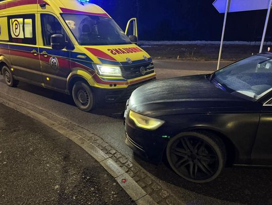 Harklowa, powiat nowotarski, zderzenie z karetką pogotowia, pijany kierowca, promil alkoholu we krwi, pijany kierowca spowodował wypadek