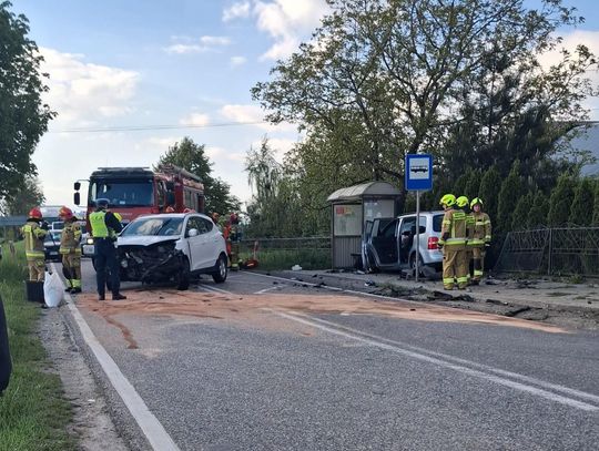 Małopolska, nowe Brzesko, Proszowice, wypadek, wypadek na drodze wojewódzkiej, wypadek w powiecie proszowickim, powiat krakowski