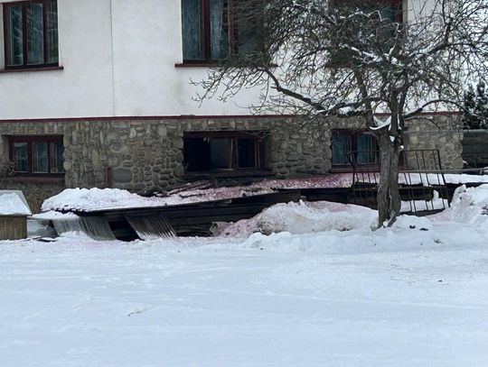 Piromani z Szaflar zatrzymani po wybuchu w domu jednorodzinnym [FOTO]