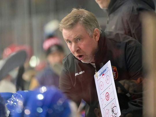 Na zdjęciu trener Szarotek Fin Sami Hirvonen