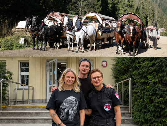Podpalenie busa DIOZ Zatrzymani nie są fiakrami z Morskiego Oka. DIOZ protestuje w Warszawie
