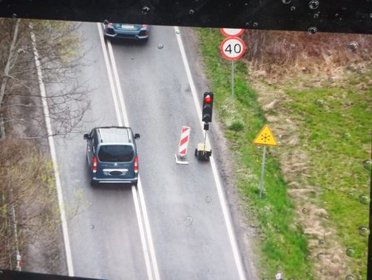 Ekran z dronu