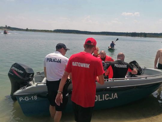 Dramatyczne chwile rozegrały się w niedzielę, 28 czerwca, na terenie Riviery Radłowskiej