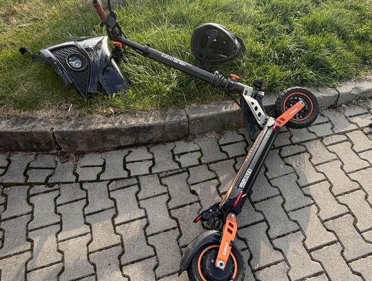 Potrącenie 15-latka na hulajnodze elektrycznej w Nowym Targu [ZDJĘCIA]