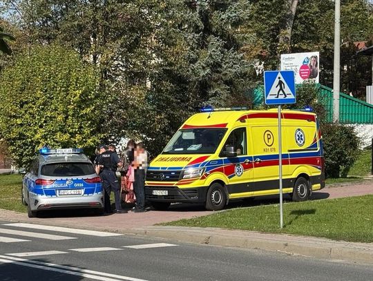 Potrącenie na przejściu dla pieszych w Rabce-Zdroju