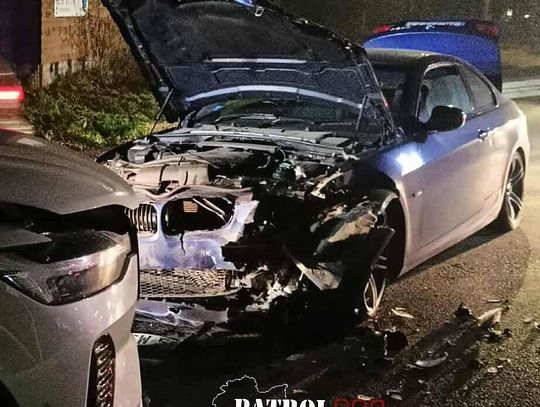 Ryczów, Spytkowice, powiat wadowicki, zderzenie na trasie z Wadowic do skawiny, na sygnale, akcja ratunkowa, wypadek drogowy