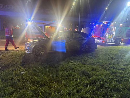 Kraków, rybitwy, wypadek w Krakowie, zderzenie samochodów w Krakowie, niedzielny wypadek w Krakowie, ulica Śliwiaka