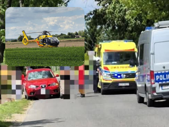 wypadek Miłocice, Miłocice wypadek, zderzenie Miłocice, potrącenie hulajnogi Miłocice, wypadek samochodowy Miłocice