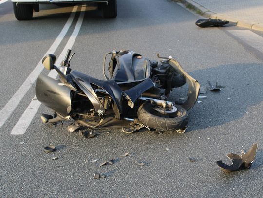 Poważny wypadek w Oświęcimiu. 68-latek trafił do szpitala [ZDJĘCIA]