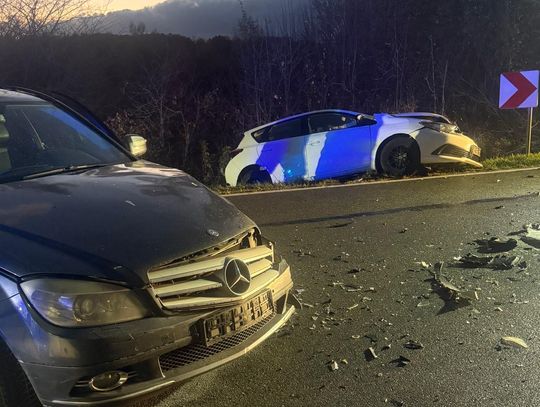 Rzepiennik Suchy, powiat tarnowski, powiat gorlicki, akcja ratunkowa, akcja ratownicza, na sygnale, wypadek drogowy