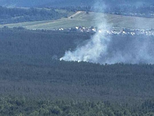 pożar torfowisk Orawa, pożar Piekielnik, pożar Jabłonka, pożar powiat nowotarski, akcja gaśnicza Piekielnik
