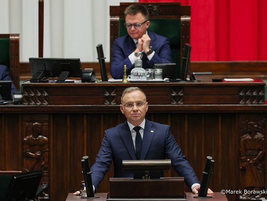 Prezydent Andrzej Duda bez litości dla rządu Donalda Tuska w rocznicę