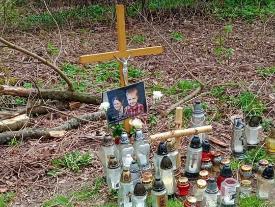 Na zdjęciu miejsce tragedii w rabczańskim Parku Zdrojowym