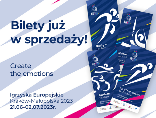 Ruszyła sprzedaż biletów na Igrzyska Europejskie 2023