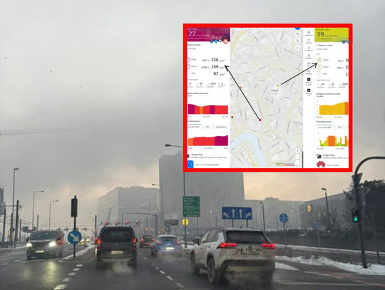 SCT nie pomogło. Smog w Krakowie, ale nie na Rynku