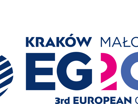na zdjęciu znajduje się logo Igrzysk Europejskich 2023