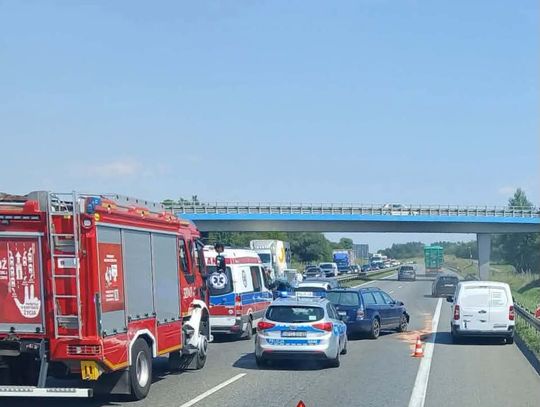 Seria wypadków na A4. Intensywny początek weekendu i duże utrudnienia w ruchu