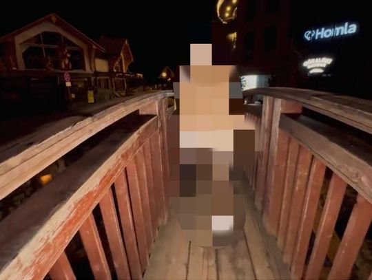 Zakopane, Krupówki, film porno, publiczna obnażanie się, film dla dorosłych, skandal na krupówkach, skandal w Zakopanem