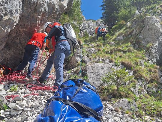 Tragedia w Tatrach, Tatry, śmierć młodego turysty w Tatrach, zawracik, Tatry polskie, powiat tatrzański, Podhale, ratownicy TOPR