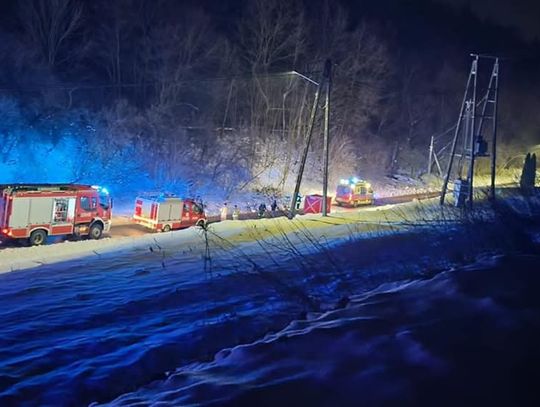 Śmiertelne potrącenie pieszego w Skale. Sprawca wypadku uciekł [FOTO]