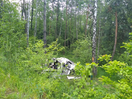 Śmiertelny wypadek na drodze przy autostradzie A4 w Trzebini