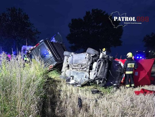 Klimontów, śmiertelny wypadek, wypadek drogowy, województwo świętokrzyskie, województwo małopolskie, na sygnale